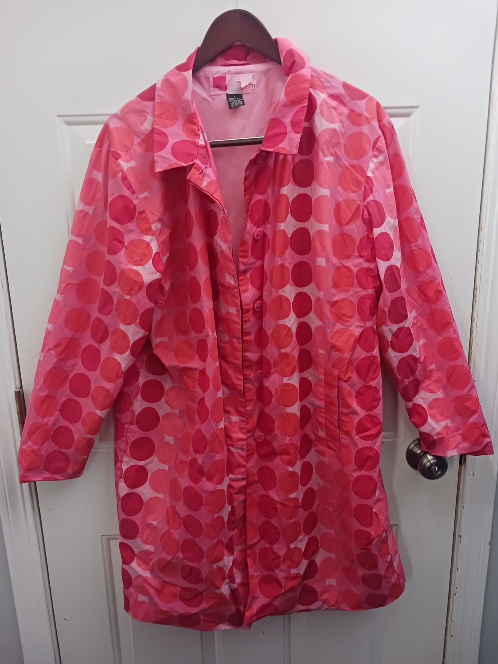 Target Pink Polka Dot Lightweight Raincoat